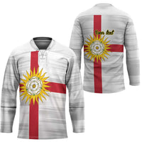 Yorkshire Heritage Personalized Hockey Jersey West Yorkshire White Rose - Wonder Print Shop
