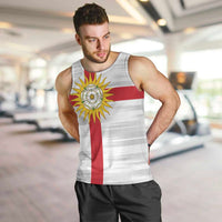 Yorkshire Heritage Personalized Men Tank Top West Yorkshire White Rose - Wonder Print Shop