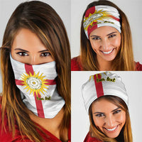 Yorkshire Heritage Personalized Neck Gaiter West Yorkshire White Rose - Wonder Print Shop