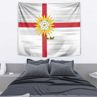 Yorkshire Heritage Personalized Tapestry West Yorkshire White Rose - Wonder Print Shop