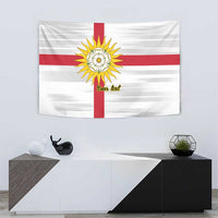 Yorkshire Heritage Personalized Tapestry West Yorkshire White Rose - Wonder Print Shop