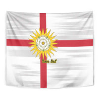 Yorkshire Heritage Personalized Tapestry West Yorkshire White Rose - Wonder Print Shop