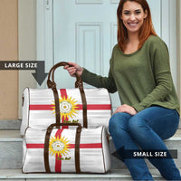 Yorkshire Heritage Personalized Travel Bag West Yorkshire White Rose - Wonder Print Shop
