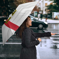 Yorkshire Heritage Personalized Umbrella West Yorkshire White Rose - Wonder Print Shop