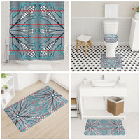 Cobalt Blue Khotso Mojalefa Poone Bathroom Set Basotho Khotso Blanket Inspired