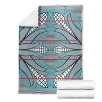 Cobalt Blue Khotso Mojalefa Poone Blanket Basotho Khotso Blanket Inspired