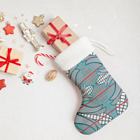 Cobalt Blue Khotso Mojalefa Poone Christmas Stocking Basotho Khotso Blanket Inspired