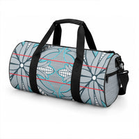 Cobalt Blue Khotso Mojalefa Poone Duffle Bag Basotho Khotso Blanket Inspired