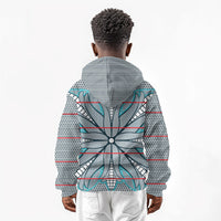 Cobalt Blue Khotso Mojalefa Poone Kid Hoodie Basotho Khotso Blanket Inspired