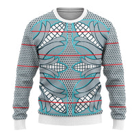 Cobalt Blue Khotso Mojalefa Poone Ugly Christmas Sweater Basotho Khotso Blanket Inspired