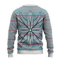 Cobalt Blue Khotso Mojalefa Poone Ugly Christmas Sweater Basotho Khotso Blanket Inspired