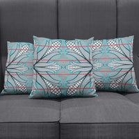 Cobalt Blue Khotso Mojalefa Poone Pillow Cover Basotho Khotso Blanket Inspired