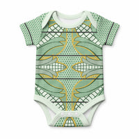 Emerald Green Khotso Mojalefa Poone Baby Onesie Basotho Khotso Blanket Inspired