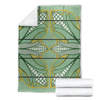 Emerald Green Khotso Mojalefa Poone Blanket Basotho Khotso Blanket Inspired