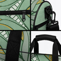 Emerald Green Khotso Mojalefa Poone Duffle Bag Basotho Khotso Blanket Inspired