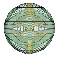 Emerald Green Khotso Mojalefa Poone Spare Tire Cover Basotho Khotso Blanket Inspired