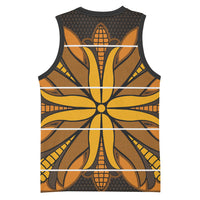 Old Gold Khotso Mojalefa Poone Basketball Jersey Basotho Khotso Blanket Inspired