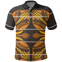 Old Gold Khotso Mojalefa Poone Polo Shirt Basotho Khotso Blanket Inspired