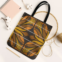 Old Gold Khotso Mojalefa Poone Tote Bag Basotho Khotso Blanket Inspired
