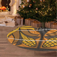 Old Gold Khotso Mojalefa Poone Tree Skirt Basotho Khotso Blanket Inspired