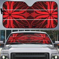 Scarlet Red Khotso Mojalefa Poone Auto Sun Shade Basotho Khotso Blanket Inspired