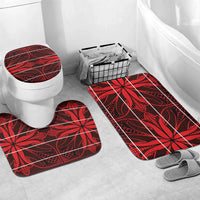 Scarlet Red Khotso Mojalefa Poone Bathroom Set Basotho Khotso Blanket Inspired