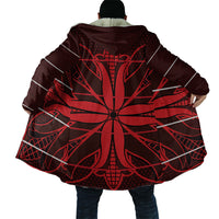 Scarlet Red Khotso Mojalefa Poone Cloak Basotho Khotso Blanket Inspired