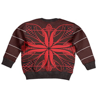 Scarlet Red Khotso Mojalefa Poone Kid Ugly Christmas Sweater Basotho Khotso Blanket Inspired