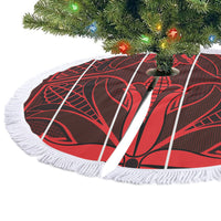 Scarlet Red Khotso Mojalefa Poone Tree Skirt Basotho Khotso Blanket Inspired