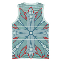 Turquoise Khotso Mojalefa Poone Basketball Jersey Basotho Khotso Blanket Inspired