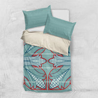 Turquoise Khotso Mojalefa Poone Bedding Set Basotho Khotso Blanket Inspired