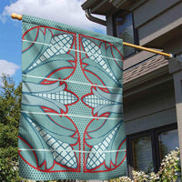 Turquoise Khotso Mojalefa Poone Garden Flag Basotho Khotso Blanket Inspired