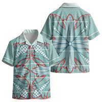 Turquoise Khotso Mojalefa Poone Kid Hawaiian Shirt Basotho Khotso Blanket Inspired
