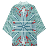 Turquoise Khotso Mojalefa Poone Kimono Basotho Khotso Blanket Inspired