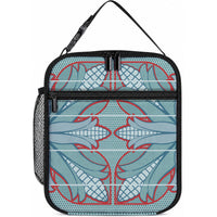 Turquoise Khotso Mojalefa Poone Lunch Bag Basotho Khotso Blanket Inspired