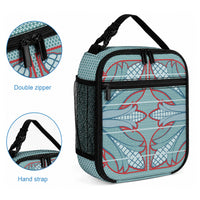 Turquoise Khotso Mojalefa Poone Lunch Bag Basotho Khotso Blanket Inspired