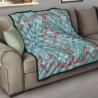 Turquoise Khotso Mojalefa Poone Quilt Basotho Khotso Blanket Inspired