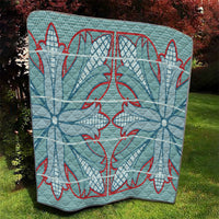 Turquoise Khotso Mojalefa Poone Quilt Basotho Khotso Blanket Inspired