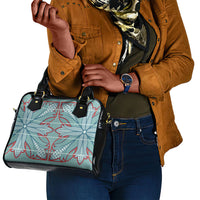 Turquoise Khotso Mojalefa Poone Shoulder Handbag Basotho Khotso Blanket Inspired