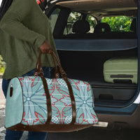 Turquoise Khotso Mojalefa Poone Travel Bag Basotho Khotso Blanket Inspired