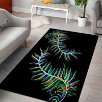 New Zealand Area Rug Aotearoa Silver Fern Mixed Papua Shell Green Vibe LT9 - Wonder Print Shop