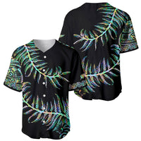 New Zealand Baseball Jersey Aotearoa Silver Fern Mixed Papua Shell Green Vibe LT9 - Wonder Print Shop