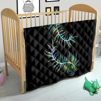 New Zealand Quilt Aotearoa Silver Fern Mixed Papua Shell Green Vibe - Wonder Print Shop