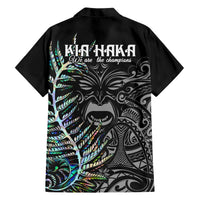 New Zealand Rugby Hawaiian Shirt NZ Black Fern Champions History With Papua Shell - Wonder Print Shop