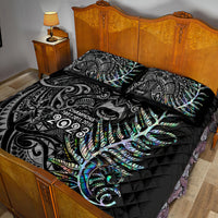 New Zealand Rugby Quilt Bed Set NZ Black Fern Champions History With Papua Shell - Wonder Print Shop