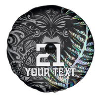 Custom New Zealand Rugby Spare Tire Cover NZ Black Fern Champions History With Papua Shell - Wonder Print Shop