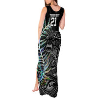 Custom New Zealand Rugby Tank Maxi Dress NZ Black Fern Champions History With Papua Shell - Wonder Print Shop