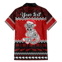 Personalised New Zealand Christmas Family Matching Mermaid Dress and Hawaiian Shirt Maori Tiki Meri Kirihimete LT9 - Wonder Print Shop