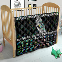 Personalised New Zealand Christmas Quilt Maori Fern Manaia Meri Kirihimete with Papaua Shell - Wonder Print Shop