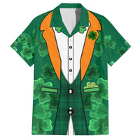 Happy St Patricks Day We Wear Green Suit Family Matching Long Sleeve Bodycon Dress and Hawaiian Shirt LT9 - Wonder Print Shop